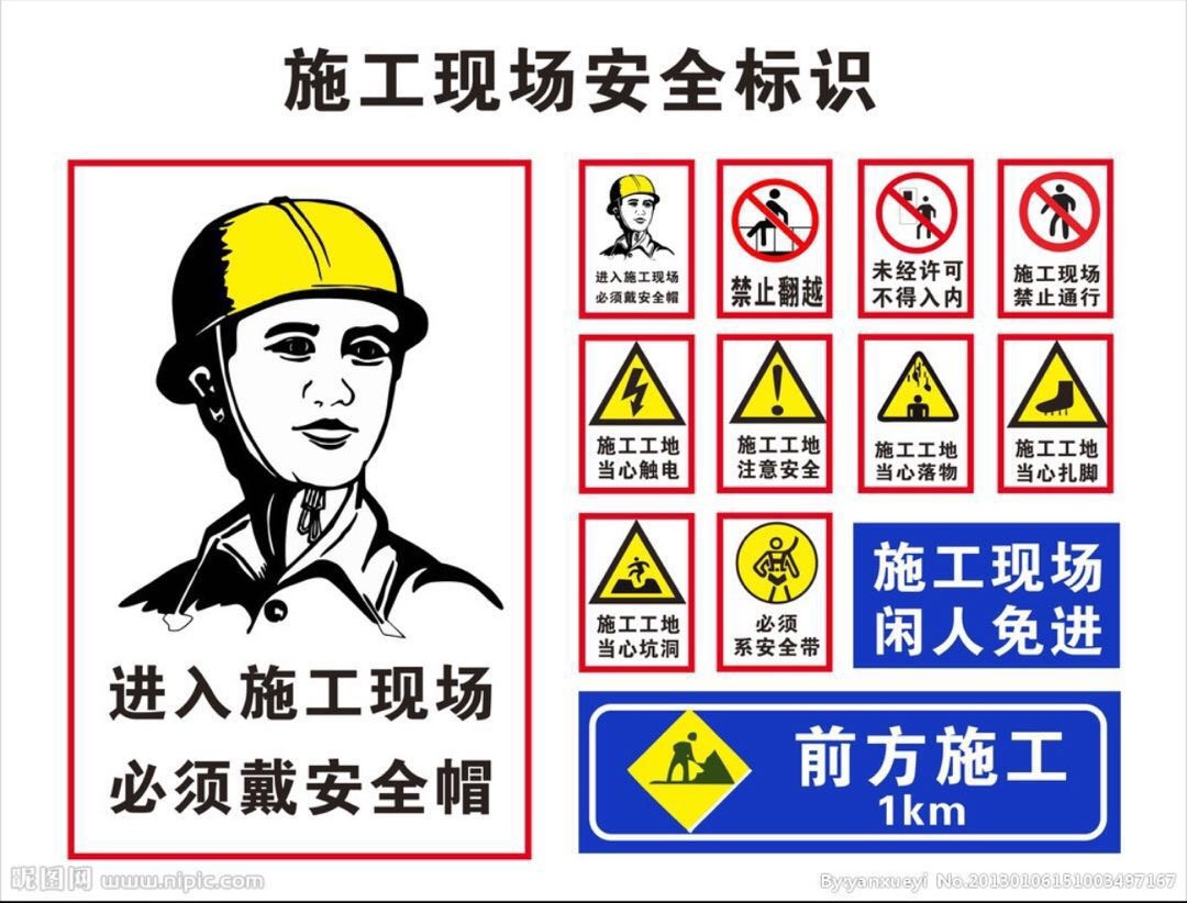 建筑工地安全宣传知识