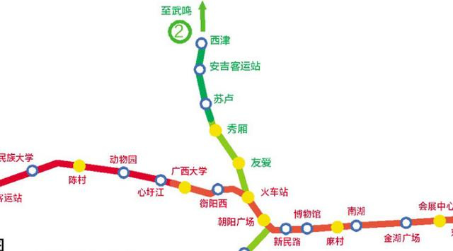 南宁地铁二号线